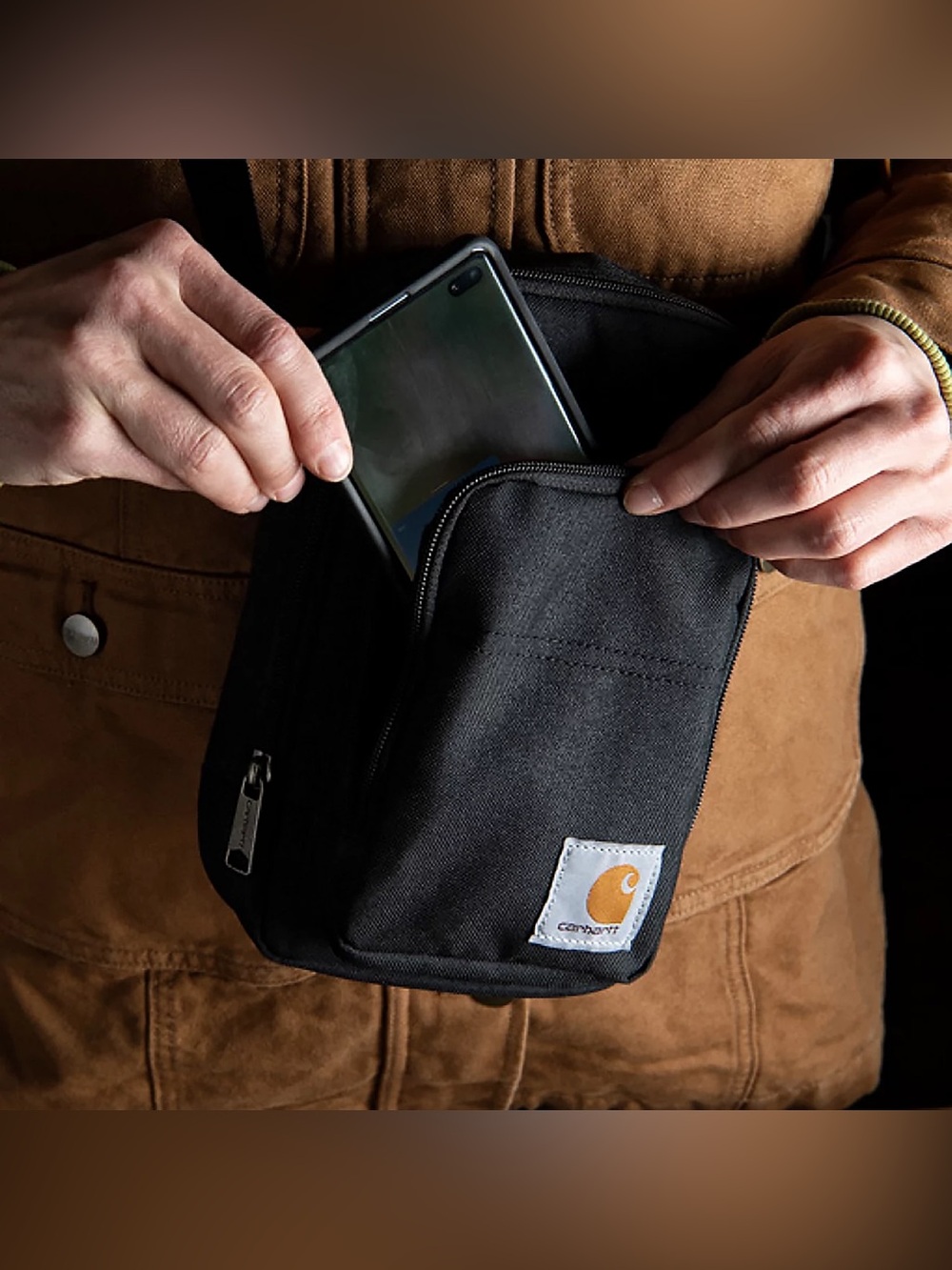 NEW Carhartt Crossbody zip bag